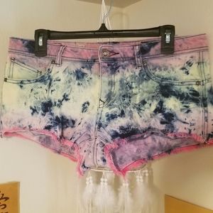 Volcom High Voltage Liberated Dip Dye Shorts